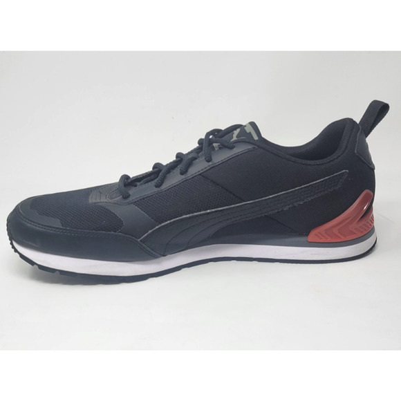 PUMA Scuderia Ferrari x Track Racer Black Saffron Men's Size 11 Sneakers - Picture 3 of 10